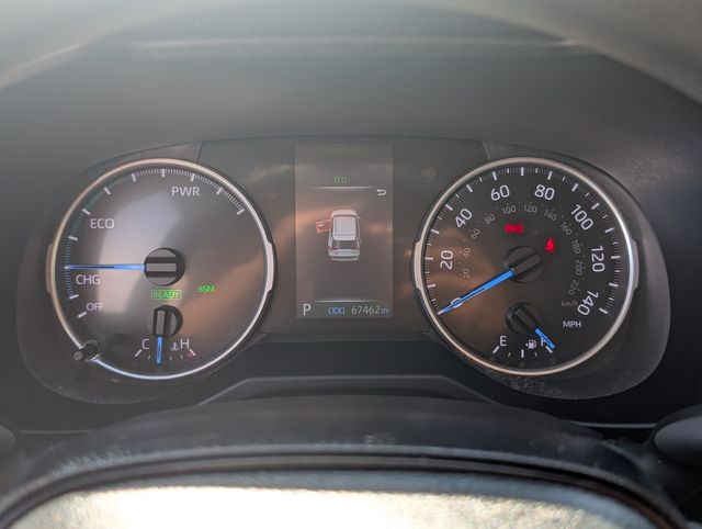 2021 Toyota RAV4 Hybrid LE Red at North Houston Mitsubishi