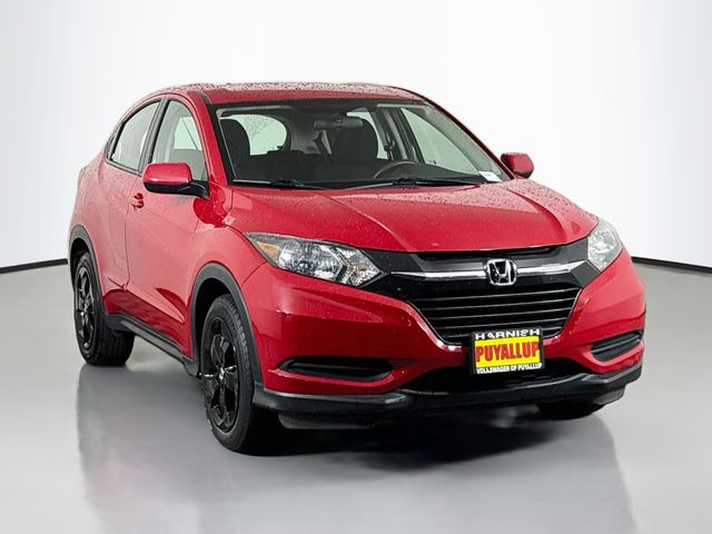 Black 2017 Honda HR-V SUV / Crossover Front-Wheel Drive Continuously Variable Transmission