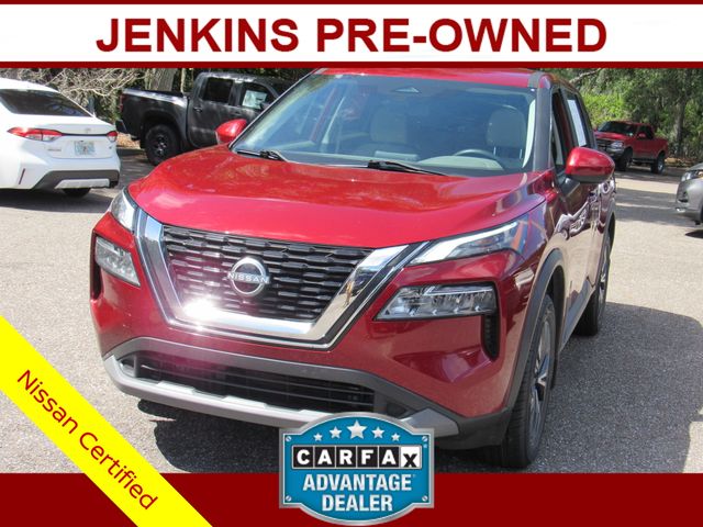 Red (Scarlet Ember Tintcoat) 2023 Nissan Rogue SUV / Crossover Front-Wheel Drive Continuously Variable Transmission