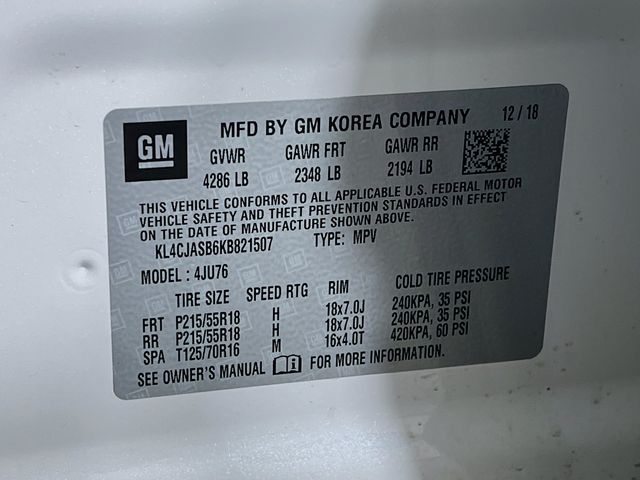Used 2019 White Buick Preferred image 16