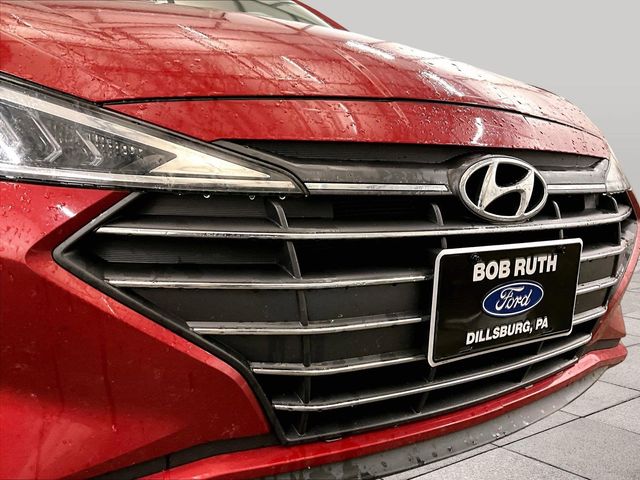 2020 Hyundai Elantra SE Red at Phil Fitts Ford