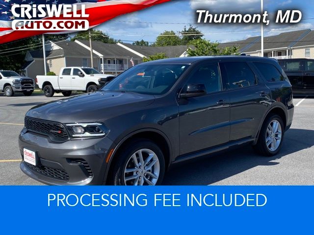 Gray 2025 Dodge Durango GT AWD SUV / Crossover All-Wheel Drive 8-Speed Automatic