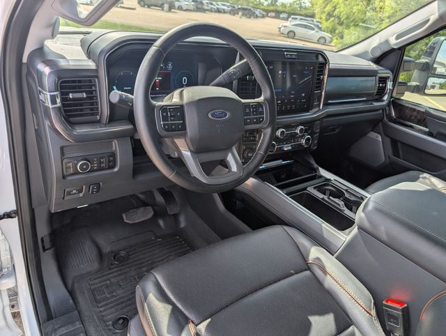 2025 Ford F-250SD Lariat White at Wharton Ford