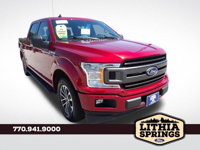 Ruby Red Metallic 2019 Ford F-150 XLT SuperCrew RWD Pickup Truck 4X2 Automatic
