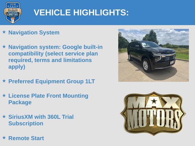 Used 2025 Chevrolet Tahoe SUV