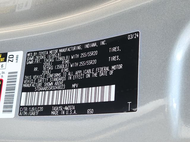 Used 2024 Toyota Grand Highlander SUV