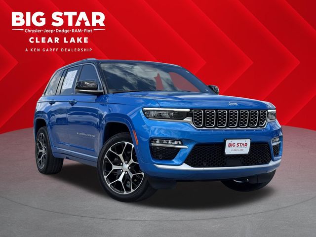 2022 Jeep Grand Cherokee Summit Reserve 4xe Blue at Big Star Chrysler Jeep Dodge Ram 