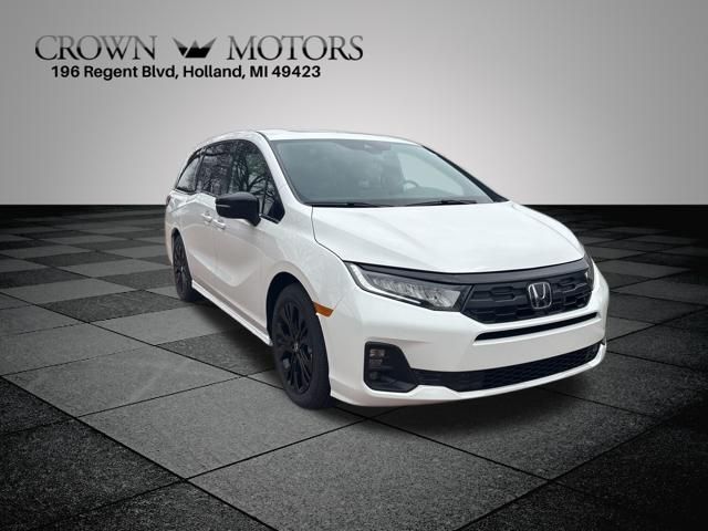 Platinum White Pearl 2026 Honda Odyssey Minivan Front-Wheel Drive Automatic