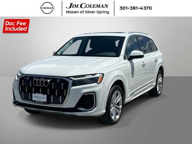Glacier White Metallic 2025 Audi Q7 SUV / Crossover All-Wheel Drive 8-Speed Automatic