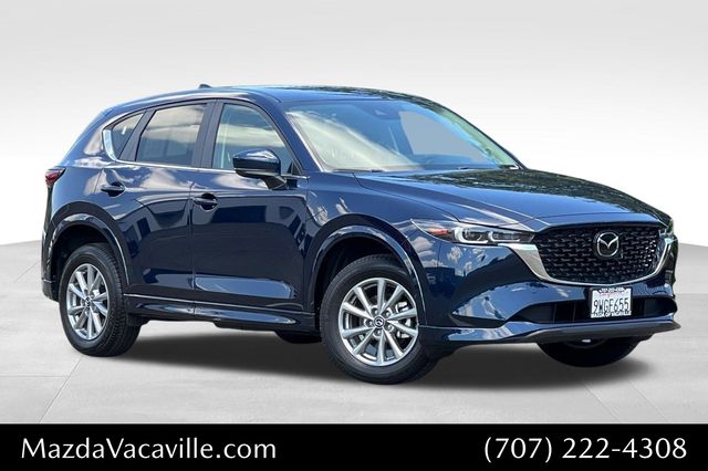 Deep Crystal Blue Mica 2025 Mazda CX-5 2.5 S Select AWD SUV / Crossover All-Wheel Drive 6-Speed Automatic