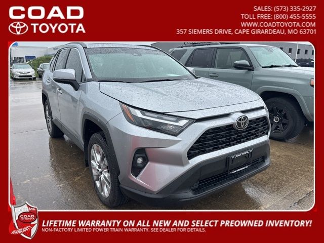 Silver Sky Metallic 2024 Toyota RAV4 XLE Premium AWD SUV / Crossover All-Wheel Drive 8-Speed Automatic