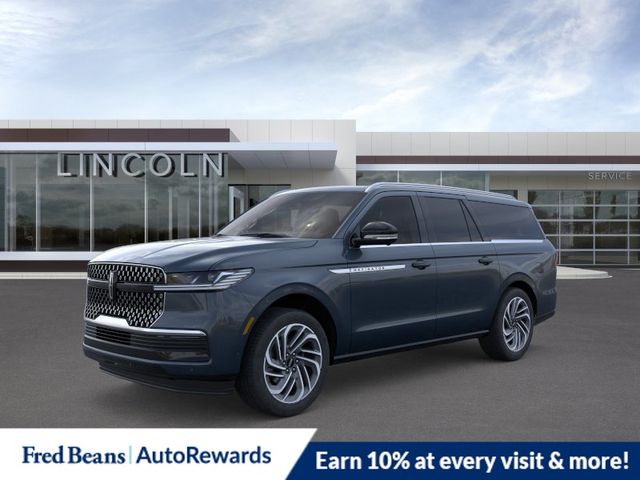 Flight Blue Metallic Clearcoat 2026 Lincoln Navigator L Reserve 4WD SUV / Crossover Four-Wheel Drive Automatic