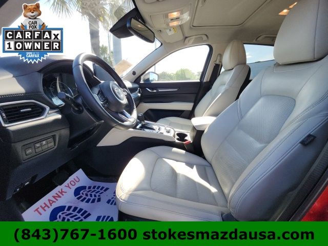 2021 Mazda CX-5 Grand Touring Red at Stokes Mazda