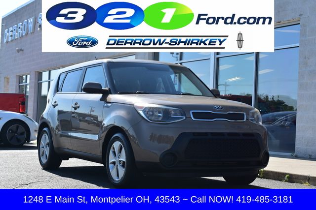 Latte Brown 2015 Kia Soul Wagon Front-Wheel Drive 6-Speed Automatic