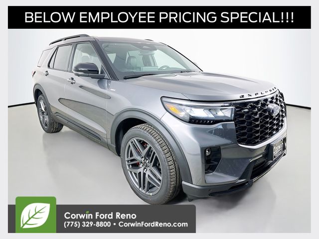 Gray Metallic 2026 Ford Explorer ST-Line AWD SUV / Crossover All-Wheel Drive Automatic