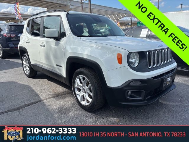 Used Car 2017 Jeep Renegade  Latitude For Sale Under $15,000 In San Antonio, Texas