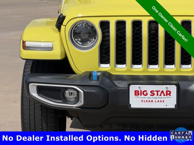 2023 Jeep Wrangler Sahara 4xe Yellow at Bayway Chrysler Dodge Jeep Ram