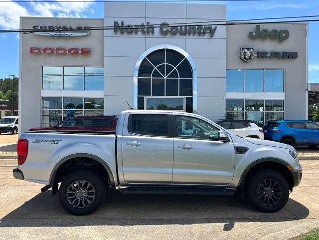 Silver Metallic 2022 Ford Ranger Pickup Truck Four-Wheel Drive Automatic