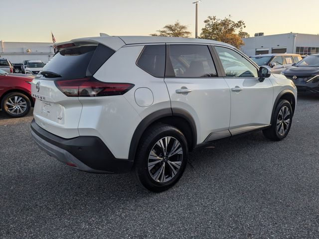 2023 Nissan Rogue SV White at Coastal Chevrolet Cadillac