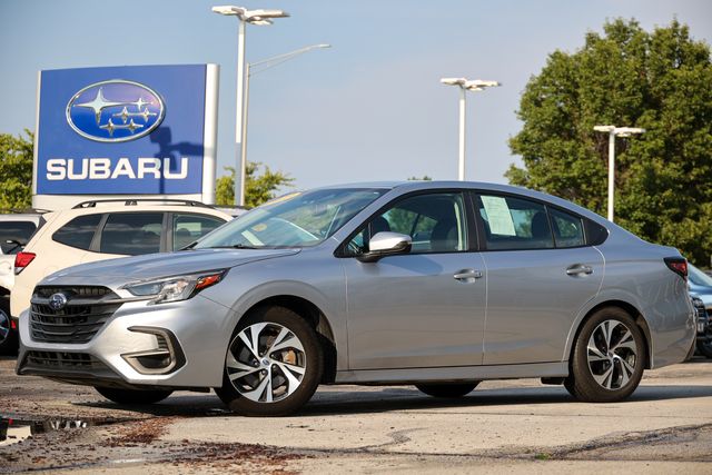 Ice Silver Metallic 2023 Subaru Legacy Sedan All-Wheel Drive Continuously Variable Transmission