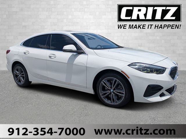 Alpine White 2022 BMW 2 Series Sedan Front-Wheel Drive 8-Speed Automatic