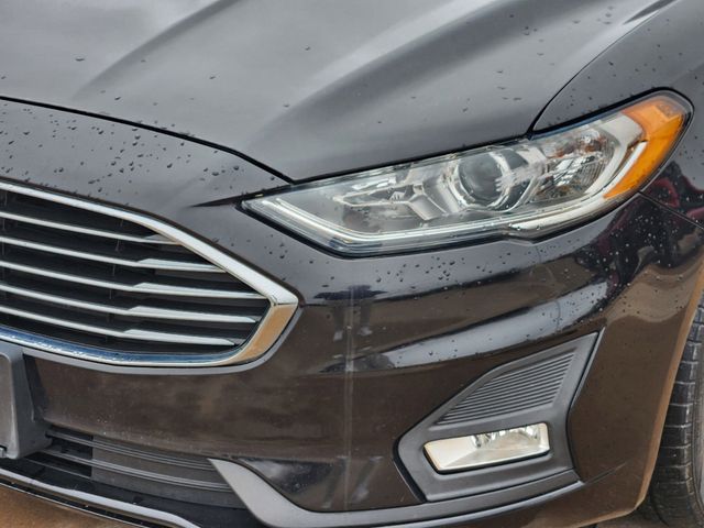 2020 Agate Black Metallic Ford Fusion SE AWD Sedan