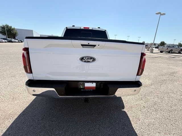 2024 Ford F-150 Lariat White at Brown Honda