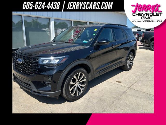 Black Metallic 2026 Ford Explorer SUV / Crossover All-Wheel Drive Automatic