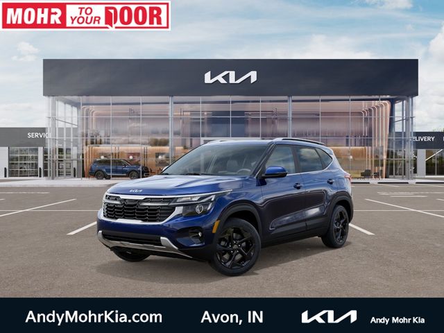 Ocean Blue 2026 Kia Seltos SUV / Crossover All-Wheel Drive Continuously Variable Transmission