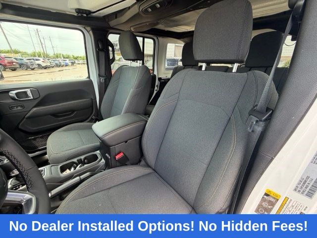 2025 Jeep Wrangler Sahara White at Bayway Chrysler Dodge Jeep Ram