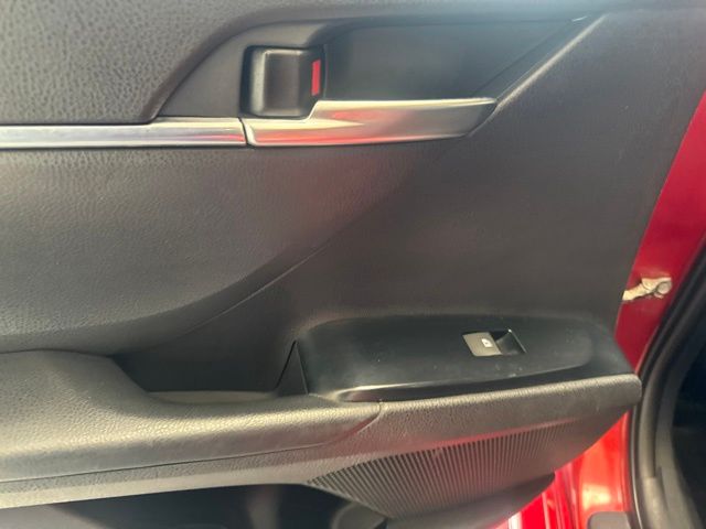 2019 Toyota Camry SE Red at Don McGill Toyota