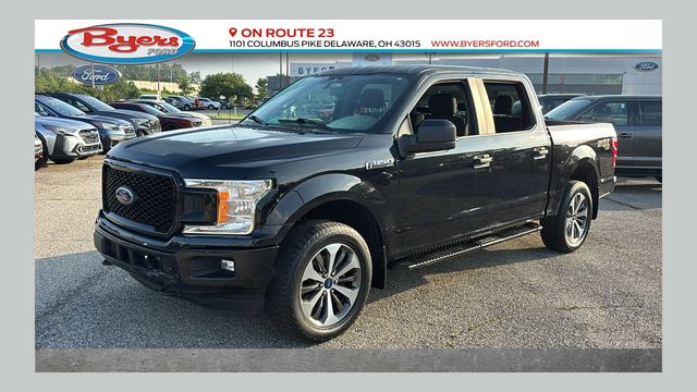Agate Black Metallic 2019 Ford F-150 Pickup Truck Four-Wheel Drive Automatic