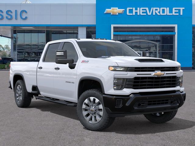 2026 Chevrolet Silverado 2500HD Custom White at Classic Elite Chevrolet Sugar Land