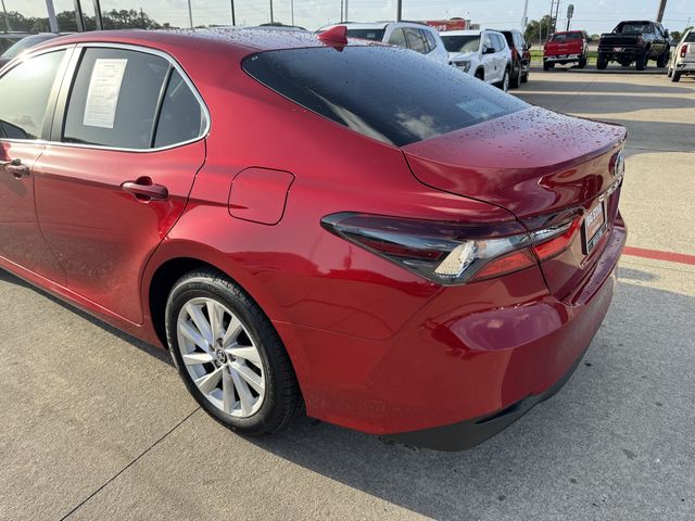 2024 Toyota Camry LE Red at Bayway Cadillac of The Woodlands