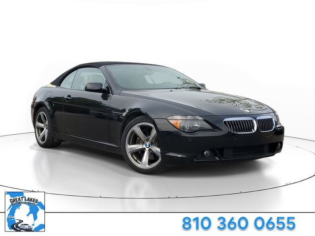 2006 BMW 6 Series 650i Convertible RWD Convertible Rear-Wheel Drive 6-Speed Automatic