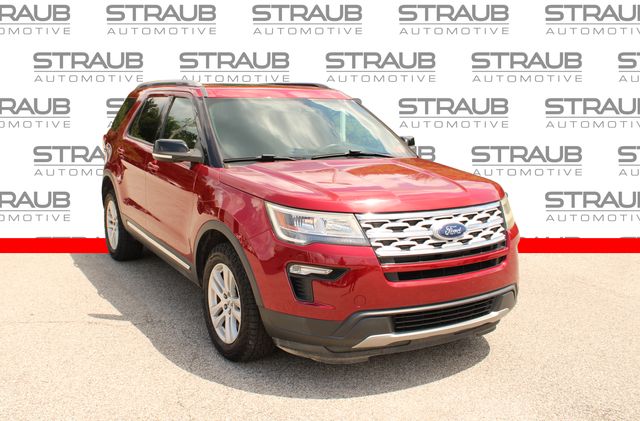 Ruby Red Metallic 2018 Ford Explorer SUV / Crossover All-Wheel Drive 6-Speed Automatic