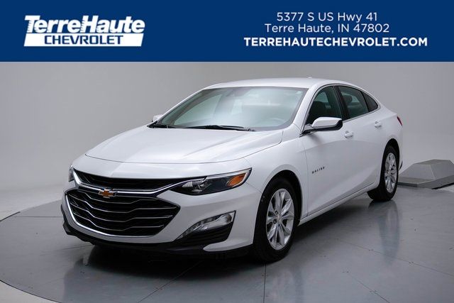 Summit White 2024 Chevrolet Malibu LT with 1LT FWD Sedan Front-Wheel Drive Continuously Variable Transmission