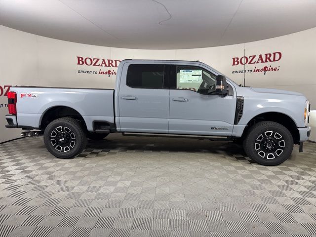 2025 Glacier Gray Metallic TriCoat Ford Super Duty F-350 SRW Platinum 4X4 Truck