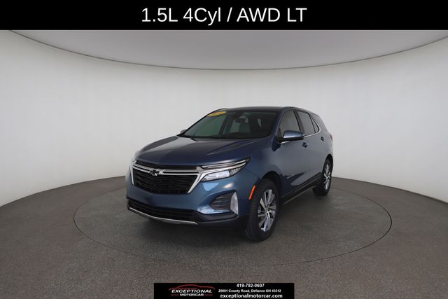 Lakeshore Blue Metallic 2024 Chevrolet Equinox SUV / Crossover Four-Wheel Drive 6-Speed Automatic Overdrive