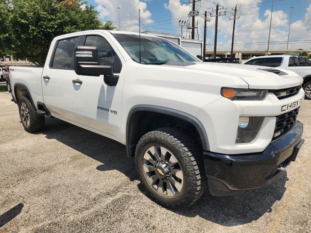2022 Chevrolet Silverado 2500HD Custom White at Classic Chevrolet Galveston