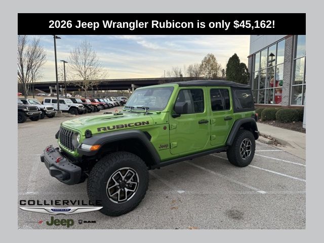 Mojito Clearcoat 2026 Jeep Wrangler SUV / Crossover Four-Wheel Drive 8-Speed Automatic