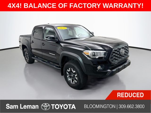 Black 2023 Toyota Tacoma Pickup Truck Four-Wheel Drive 6-Speed Automatic