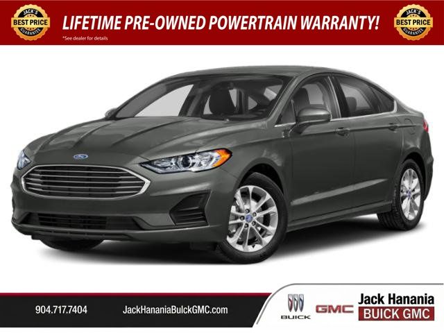 Black 2019 Ford Fusion S Sedan Front-Wheel Drive 6-Speed Automatic