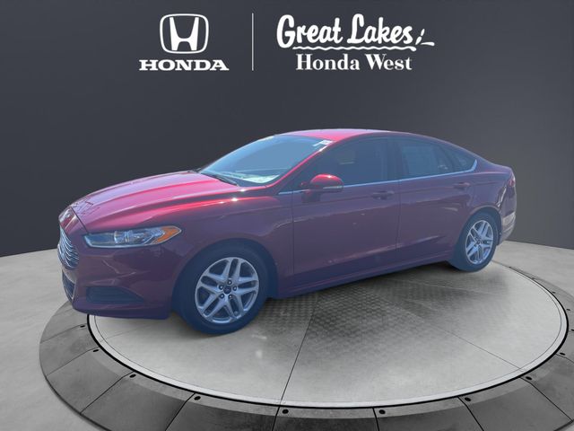 Ruby Red 2015 Ford Fusion SE Sedan Front-Wheel Drive 6-Speed Automatic