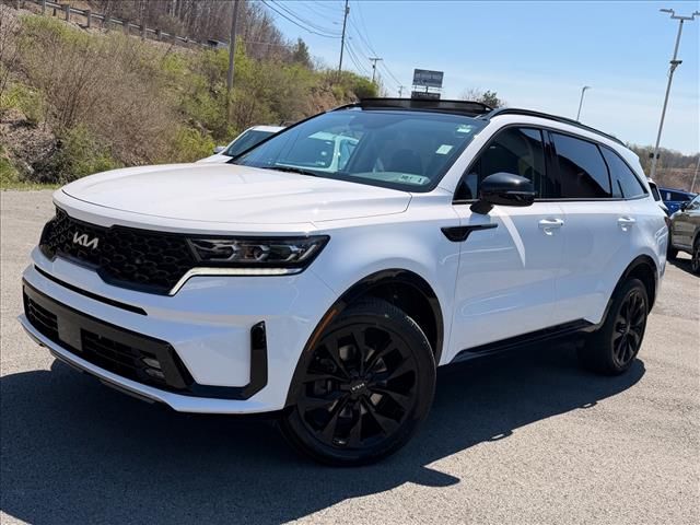 Glacial White Pearl 2023 Kia Sorento SX AWD SUV / Crossover All-Wheel Drive 8-Speed Dual Clutch