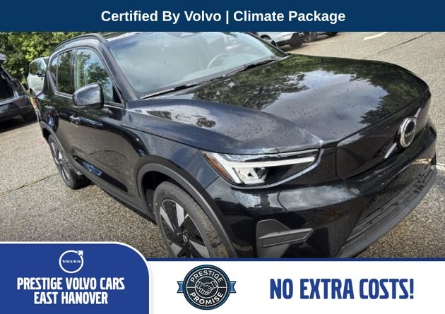 Onyx Black Metallic 2025 Volvo EX40 SUV / Crossover All-Wheel Drive 1-Speed Automatic