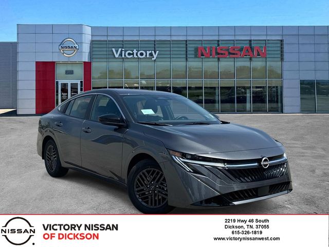Gray (Gun Metallic) 2026 Nissan Sentra Sedan Front-Wheel Drive Continuously Variable Transmission