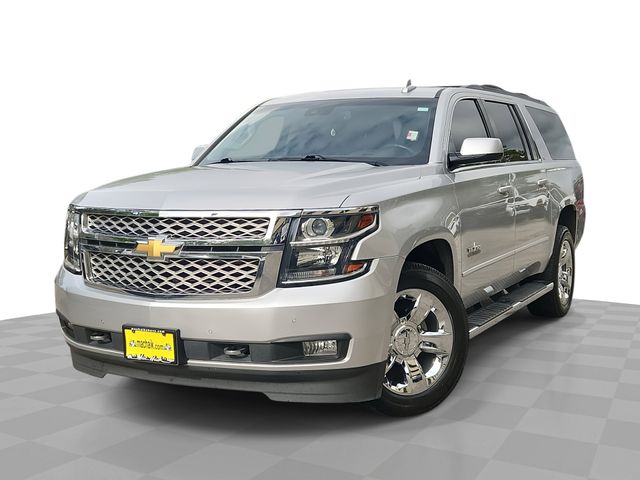 Silver Ice Metallic 2019 Chevrolet Suburban 1500 LT RWD SUV / Crossover 4X2 6-Speed Automatic Overdrive