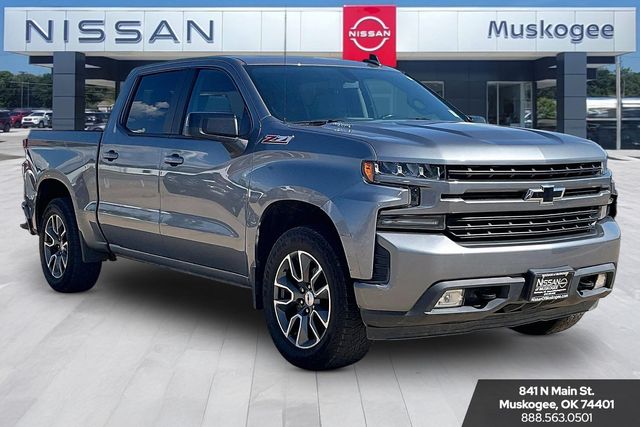 Gray (Satin Steel Metallic) 2020 Chevrolet Silverado 1500 Pickup Truck Four-Wheel Drive Automatic