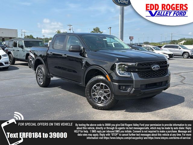 Shadow Black 2025 Ford Ranger Pickup Truck Four-Wheel Drive Automatic